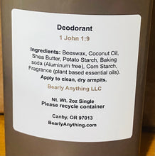 Load image into Gallery viewer, Cedarwood Deodorant
